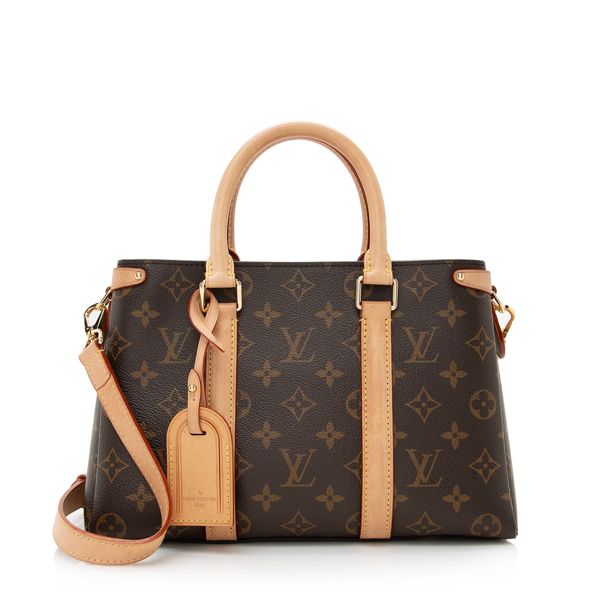 Louis Vuitton Monogram Canvas Soufflot BB Satchel (SHF-22423)