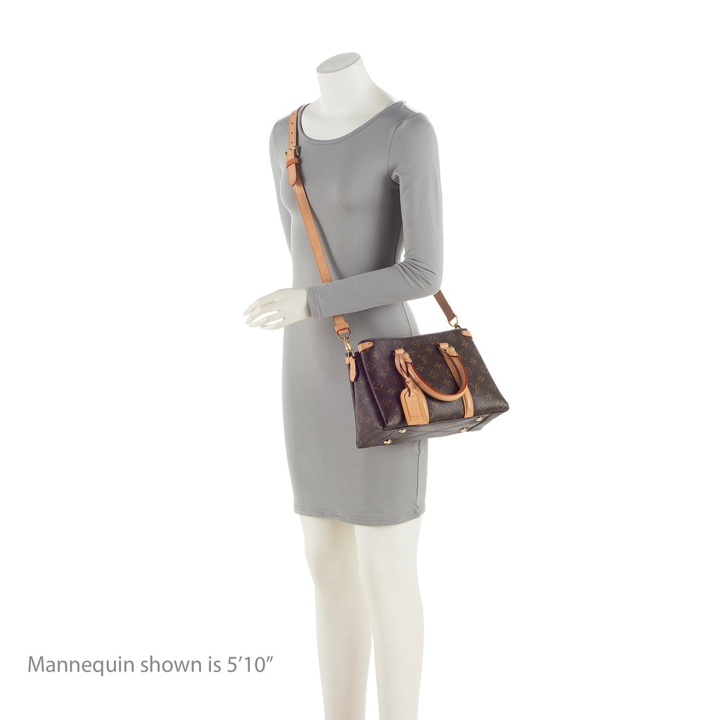 Louis Vuitton Monogram Canvas Soufflot BB Satchel (SHF-22423)