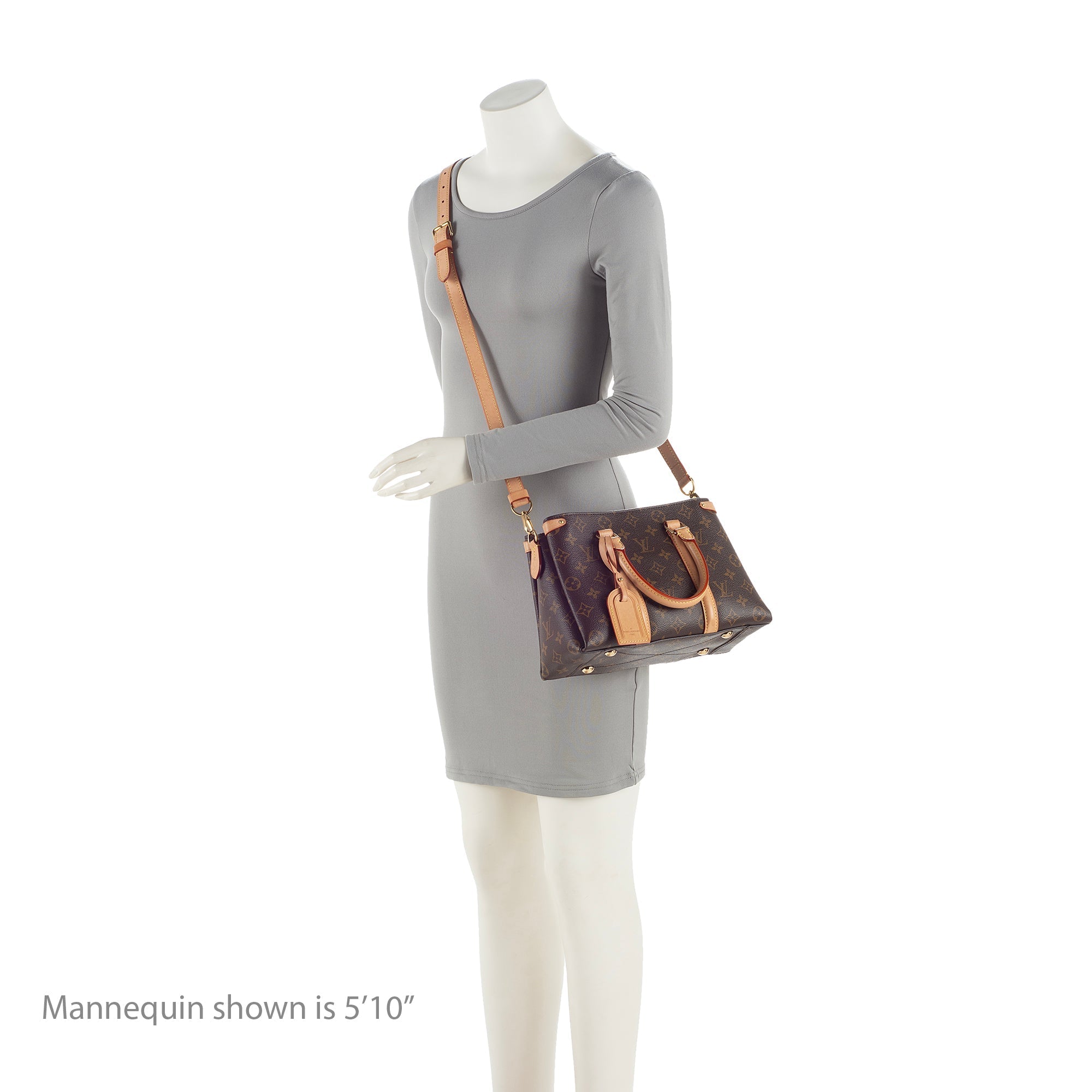 Louis Vuitton Monogram Canvas Soufflot BB Satchel (SHF-22423)