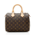 Louis Vuitton Monogram Canvas Speedy 25 Satchel (SHF-20618)