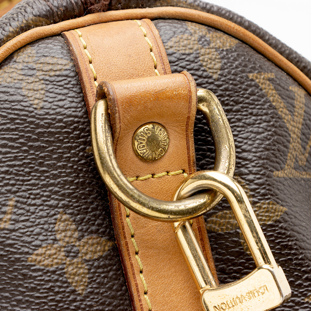 Louis Vuitton Monogram Canvas Speedy Bandouliere 30 Satchel (SHF-17837)