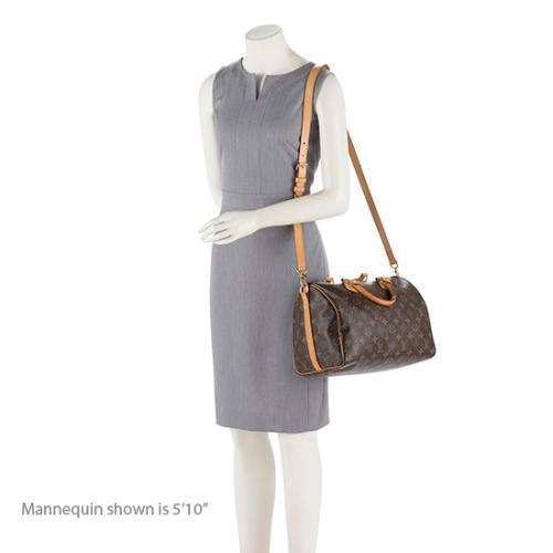 Louis Vuitton Monogram Canvas Speedy Bandouliere 30 Satchel (SHF-17837)