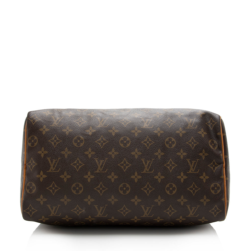 Louis Vuitton Monogram Canvas Speedy 35 Satchel - FINAL SALE (SHF-16687)
