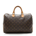 Louis Vuitton Monogram Canvas Speedy 35 Satchel - FINAL SALE (SHF-16687)