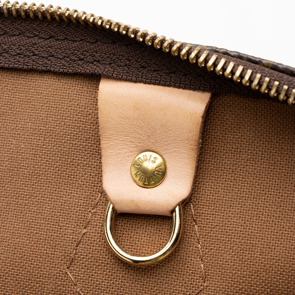 Louis Vuitton Monogram Canvas Speedy 35 Satchel (SHF-20210)
