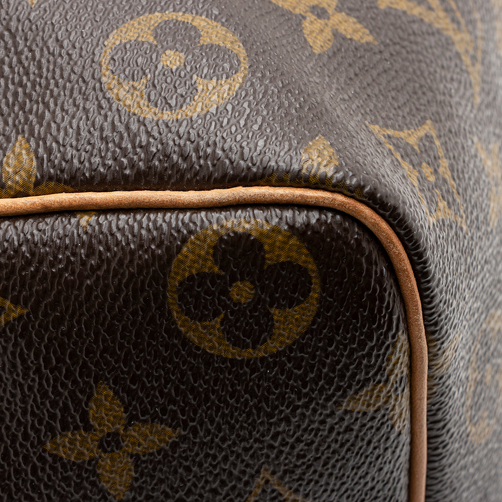 Louis Vuitton Monogram Canvas Speedy 35 Satchel (SHF-20210)