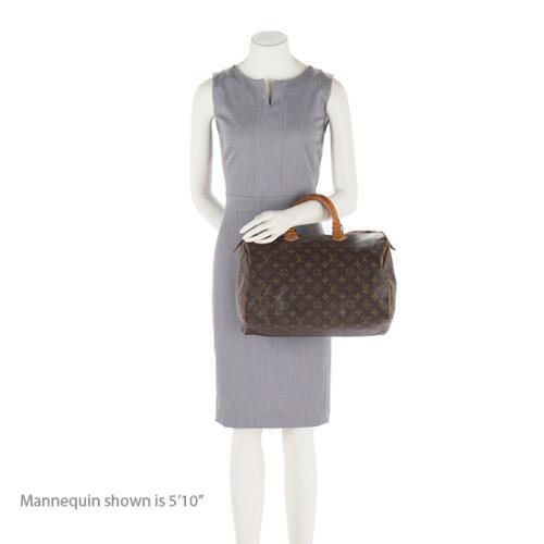Louis Vuitton Monogram Canvas Speedy 35 Satchel - FINAL SALE (SHF-16687)