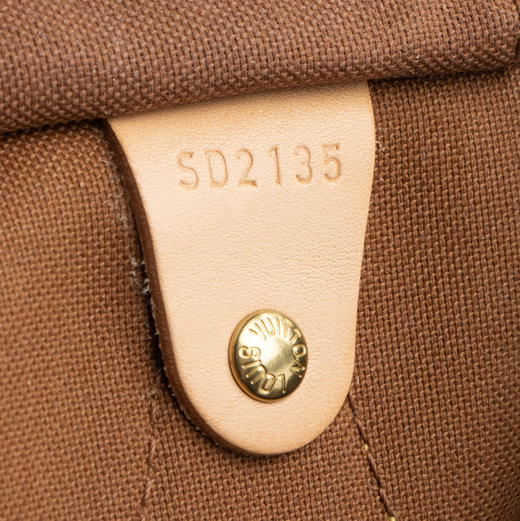 Louis Vuitton Monogram Canvas Speedy 40 Satchel (SHF-23442)