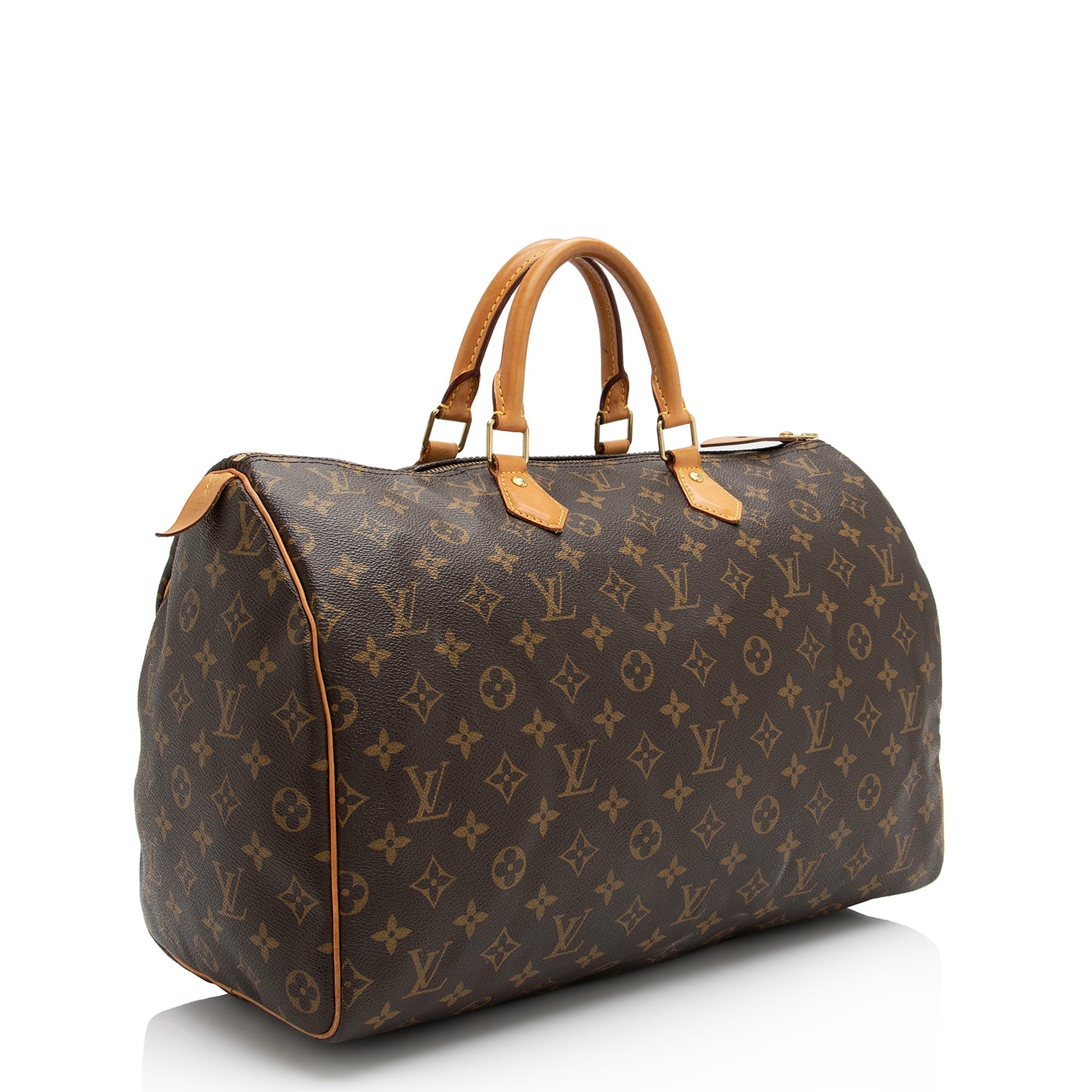 Louis Vuitton Monogram Canvas Speedy 40 Satchel (SHF-23442)
