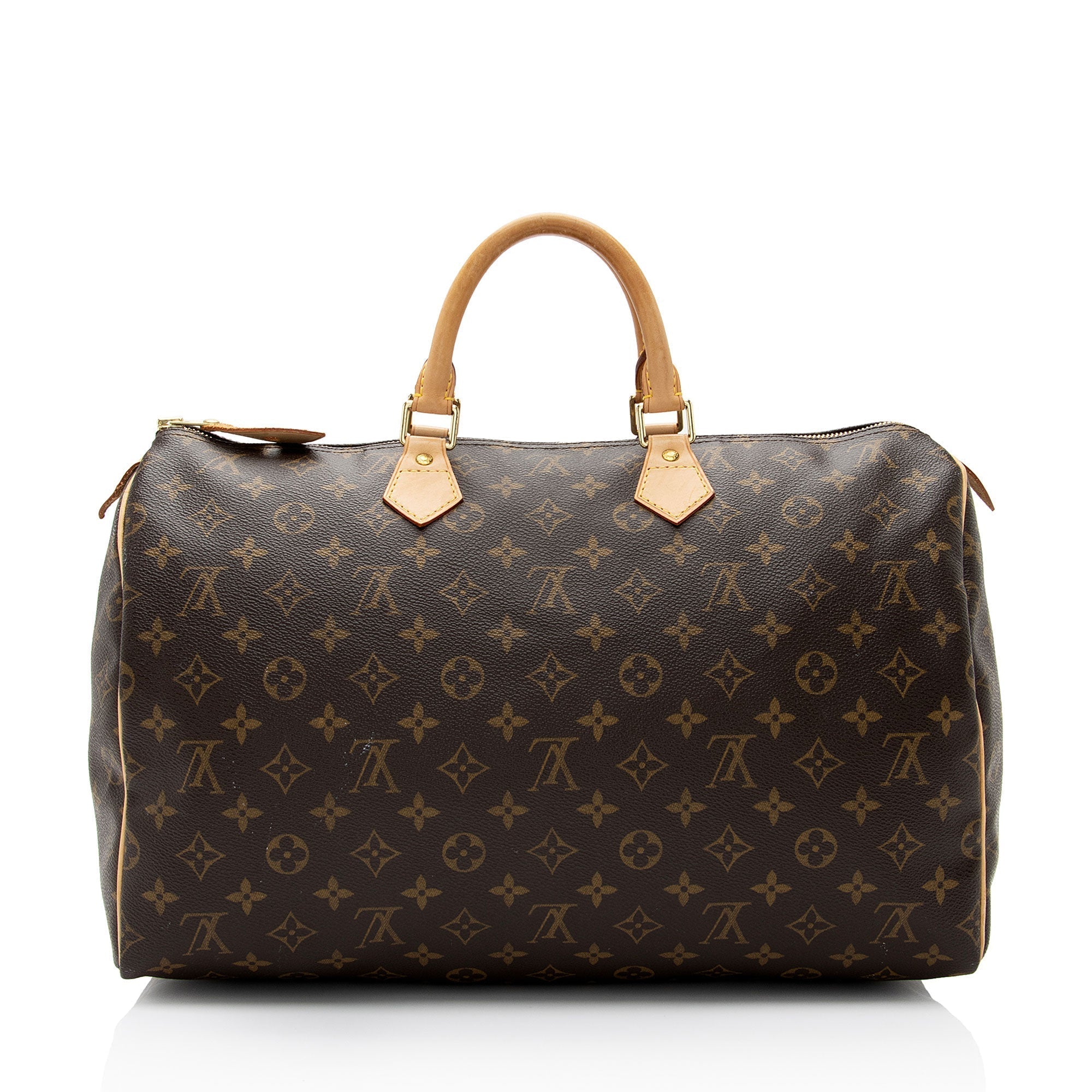 Louis Vuitton Monogram Canvas Speedy 40 Satchel (SHF-737S2q)