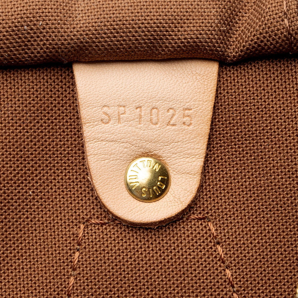 Louis Vuitton Monogram Canvas Speedy 40 Satchel (SHF-737S2q)
