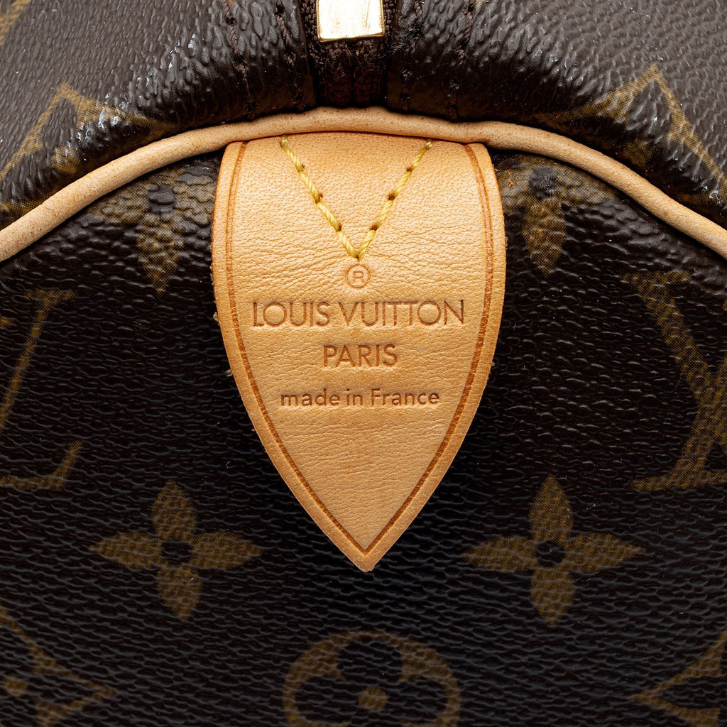 Louis Vuitton Monogram Canvas Speedy 40 Satchel (SHF-737S2q)