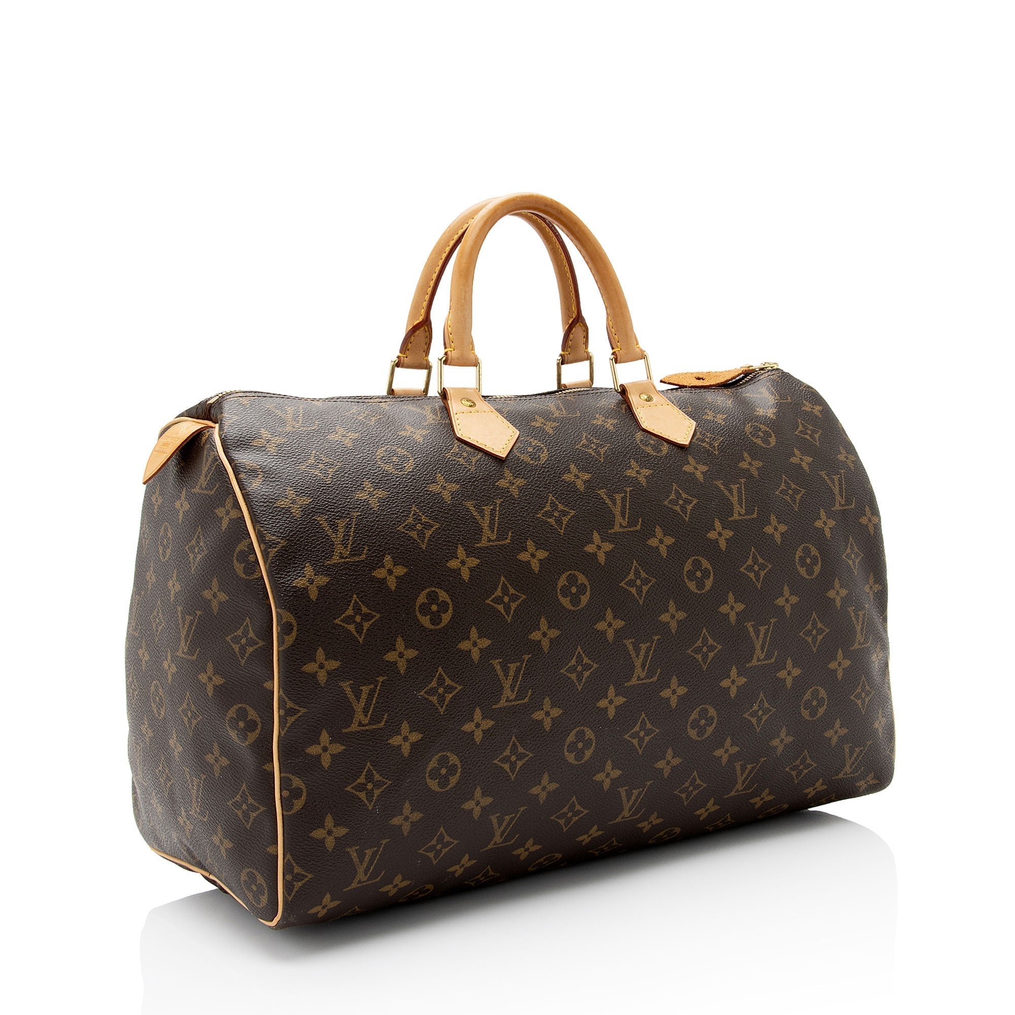 Louis Vuitton Monogram Canvas Speedy 40 Satchel (SHF-737S2q)