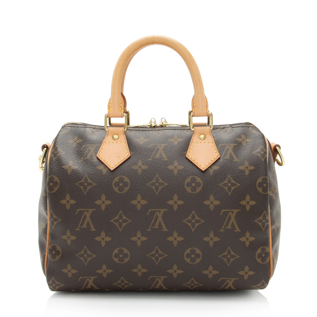 Louis Vuitton Monogram Canvas Speedy Bandouliere 25 Satchel (SHF-oUmJ5y)