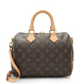 Louis Vuitton Monogram Canvas Speedy Bandouliere 25 Satchel (SHF-oUmJ5y)