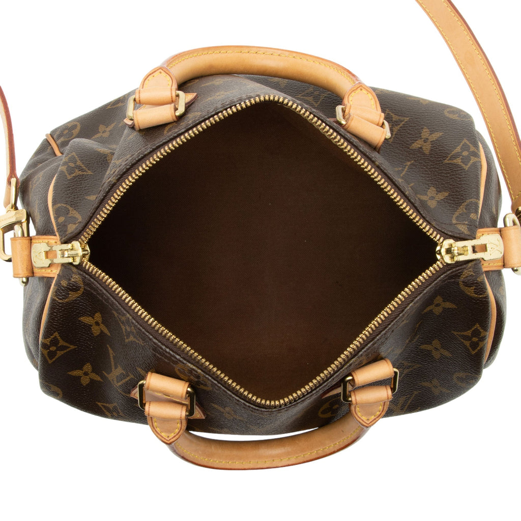 Louis Vuitton Monogram Canvas Speedy Bandouliere 25 Satchel (SHF-oUmJ5y)