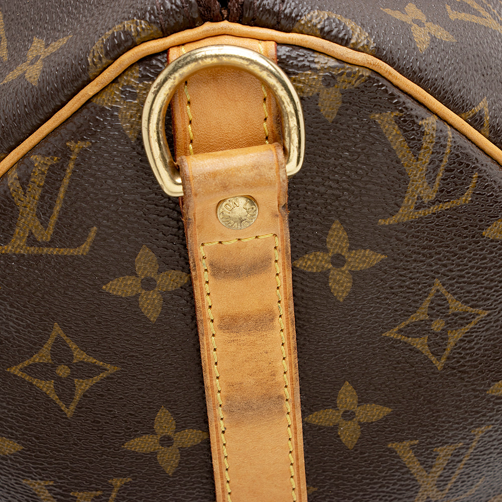 Louis Vuitton Monogram Canvas Speedy Bandouliere 30 Satchel (SHF-21747)