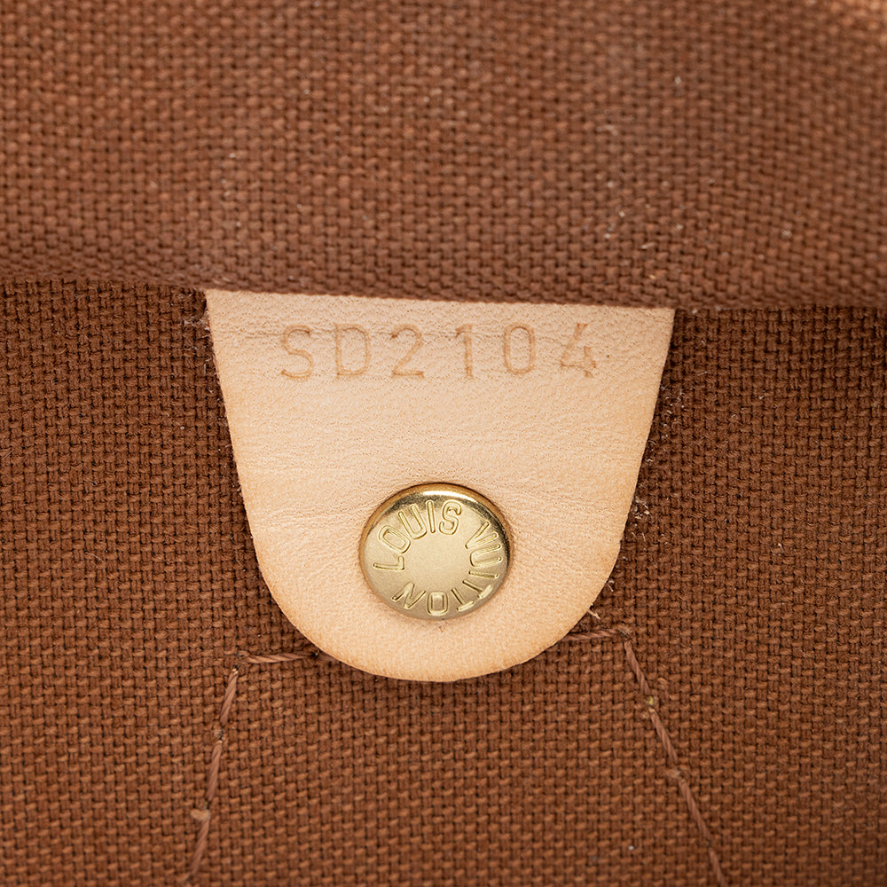 Louis Vuitton Monogram Canvas Speedy Bandouliere 30 Satchel (SHF-21747)