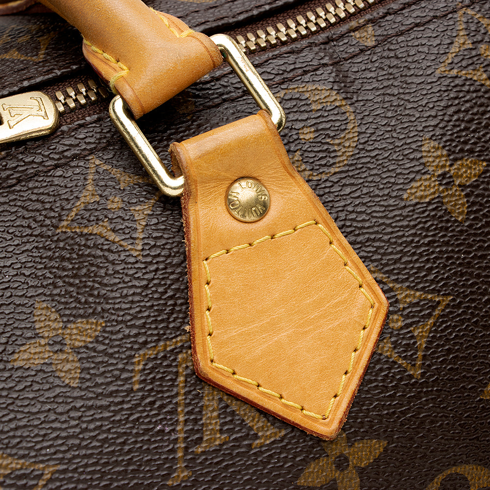 Louis Vuitton Monogram Canvas Speedy Bandouliere 30 Satchel (SHF-21747)