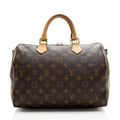 Louis Vuitton Monogram Canvas Speedy Bandouliere 30 Satchel (SHF-21747)