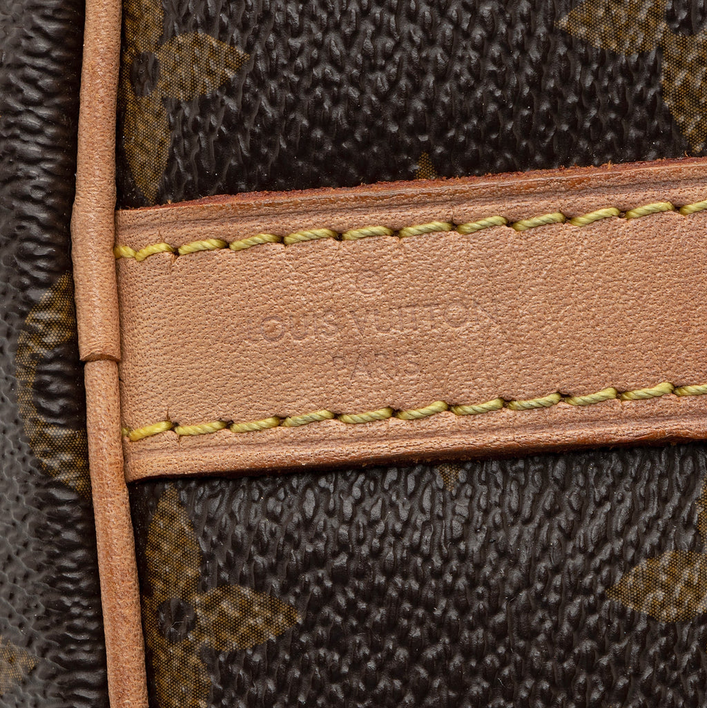 Louis Vuitton Monogram Canvas Speedy Bandouliere 30 Satchel (SHF-22714)