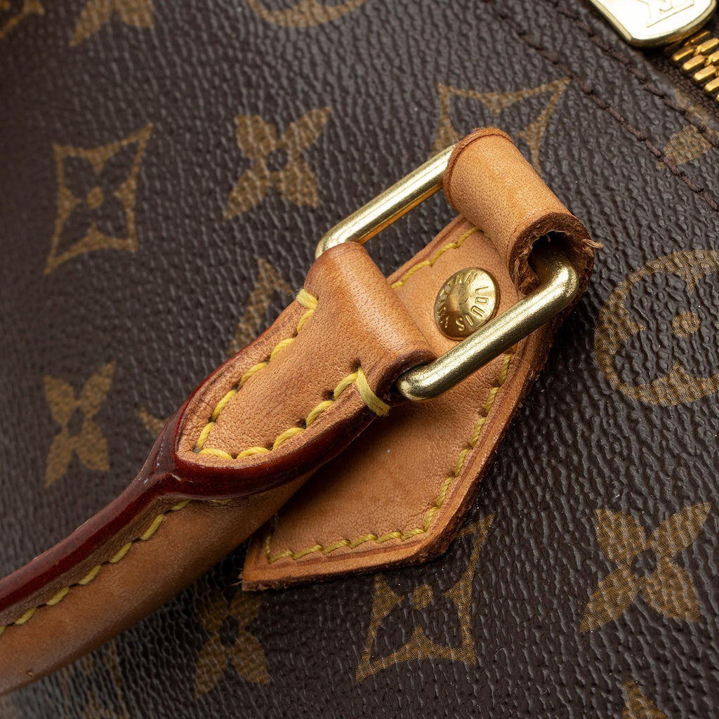 Louis Vuitton Monogram Canvas Speedy Bandouliere 30 Satchel (SHF-9WC80g)