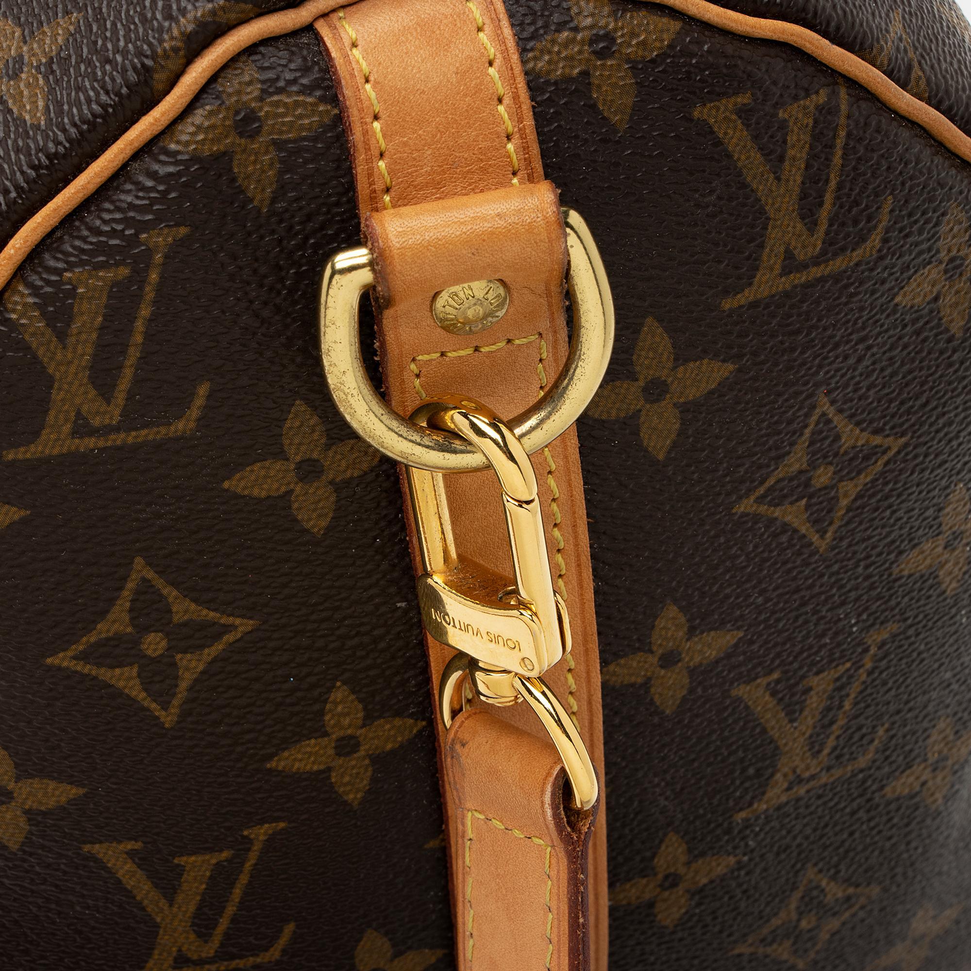 Louis Vuitton Monogram Canvas Speedy Bandouliere 30 Satchel (SHF-9WC80g)