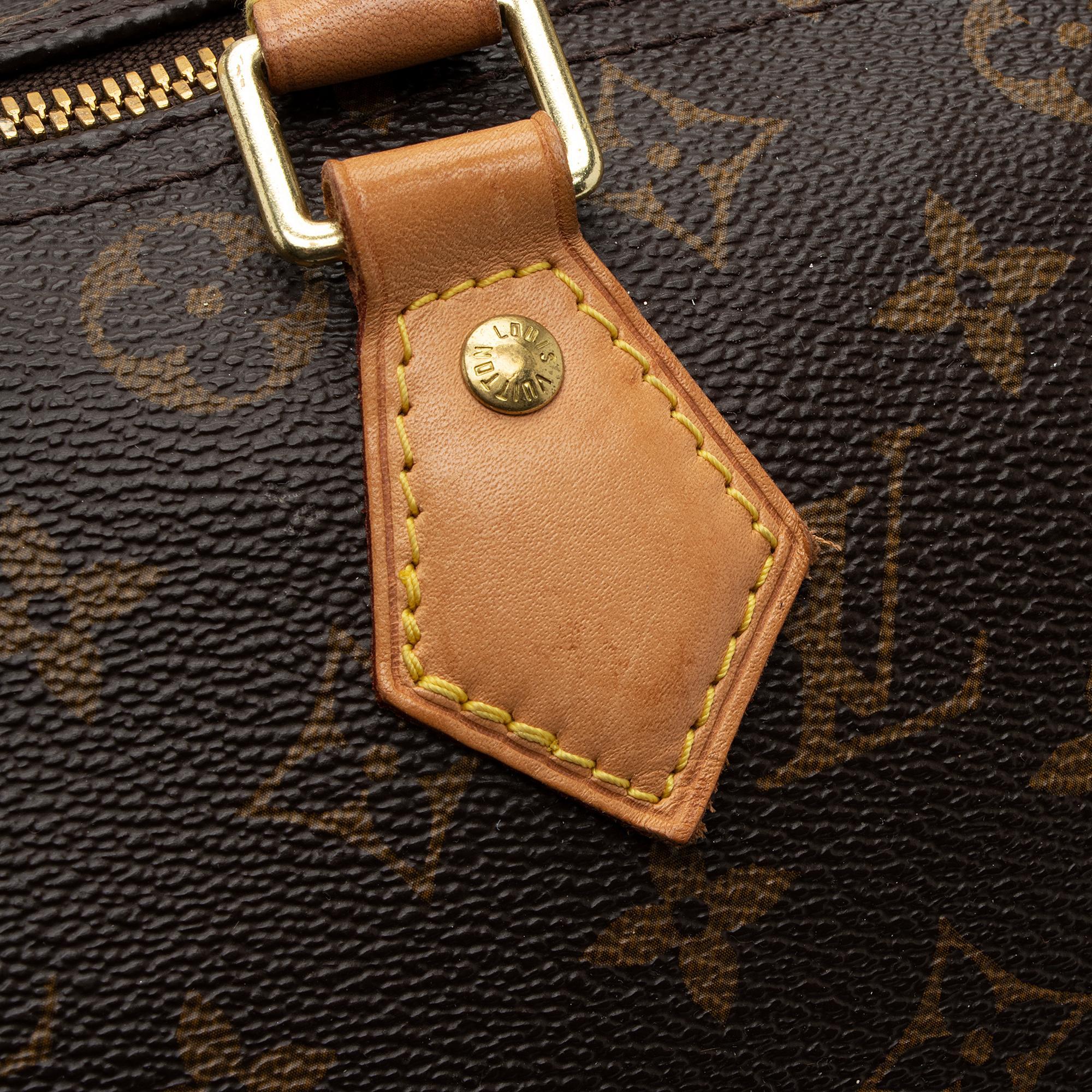 Louis Vuitton Monogram Canvas Speedy Bandouliere 30 Satchel (SHF-9WC80g)