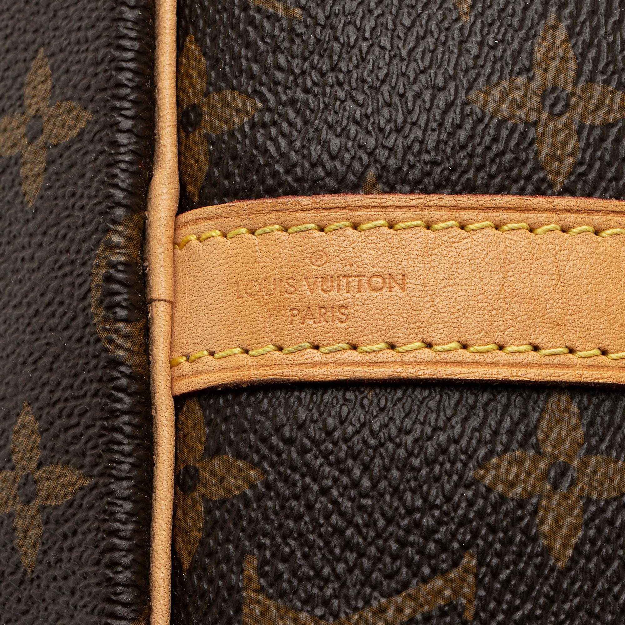 Louis Vuitton Monogram Canvas Speedy Bandouliere 30 Satchel (SHF-9WC80g)