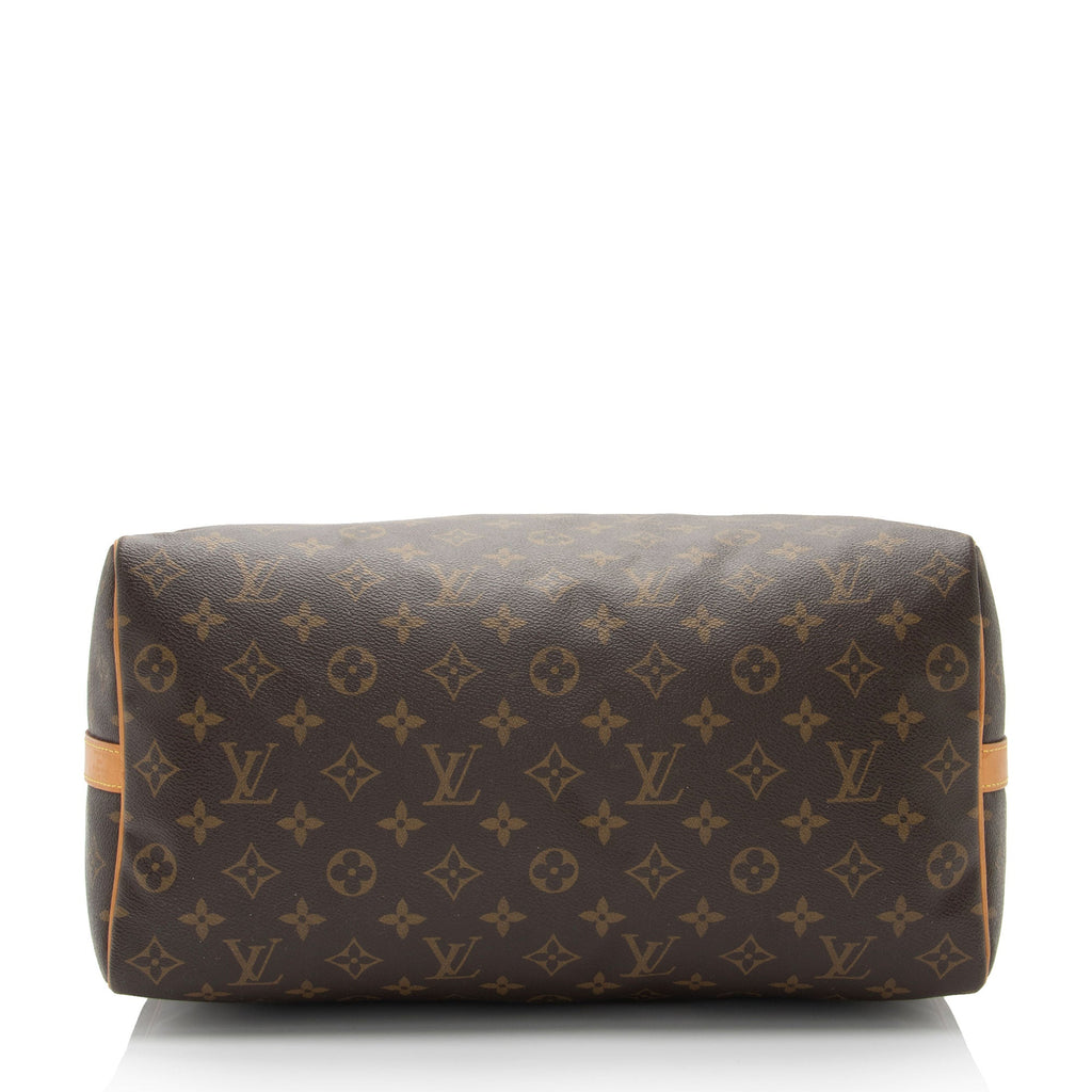 Louis Vuitton Monogram Canvas Speedy Bandouliere 35 Satchel (SHF-Y4r2B1)