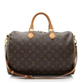 Louis Vuitton Monogram Canvas Speedy Bandouliere 35 Satchel (SHF-Y4r2B1)