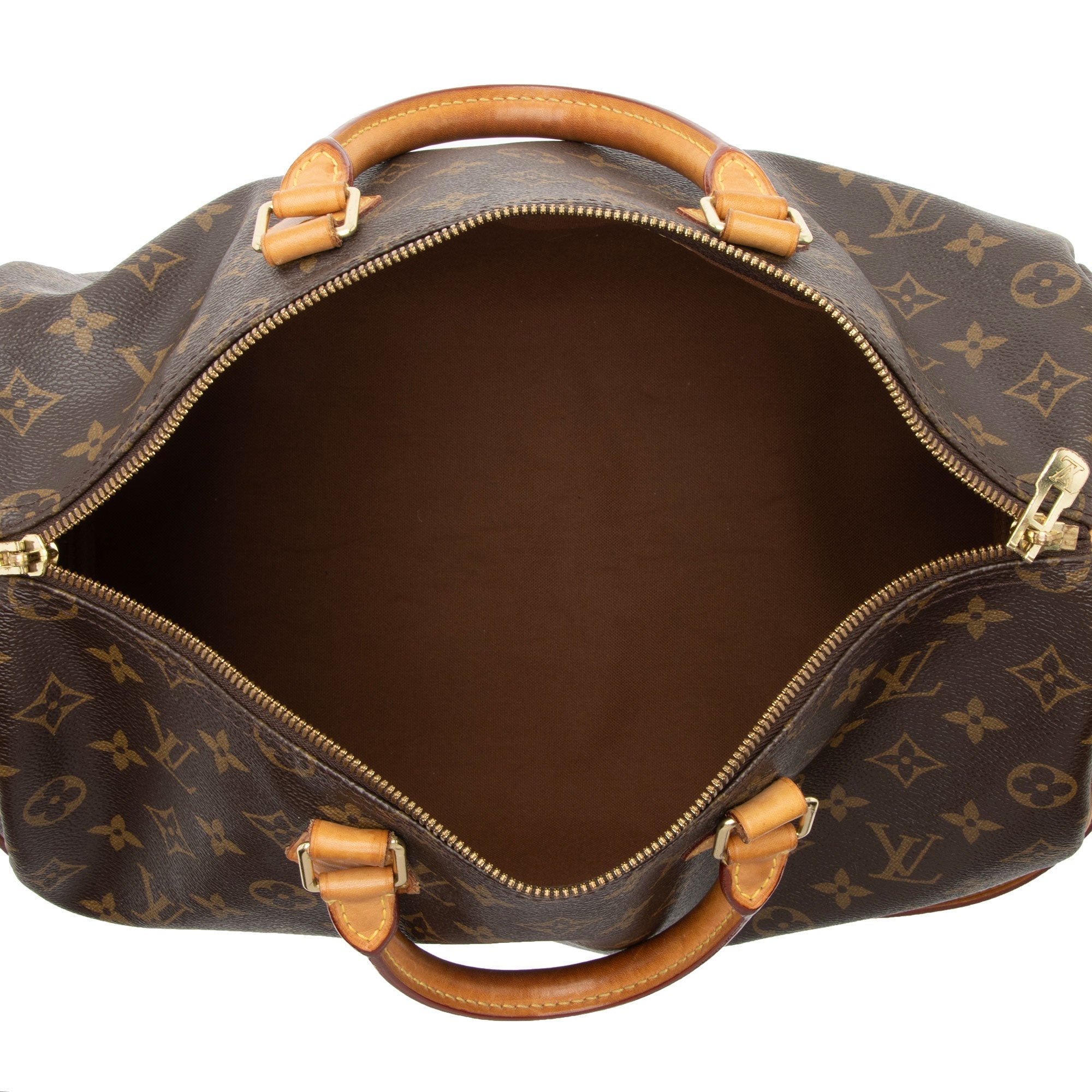 Louis Vuitton Monogram Canvas Speedy Bandouliere 35 Satchel (SHF-Y4r2B1)