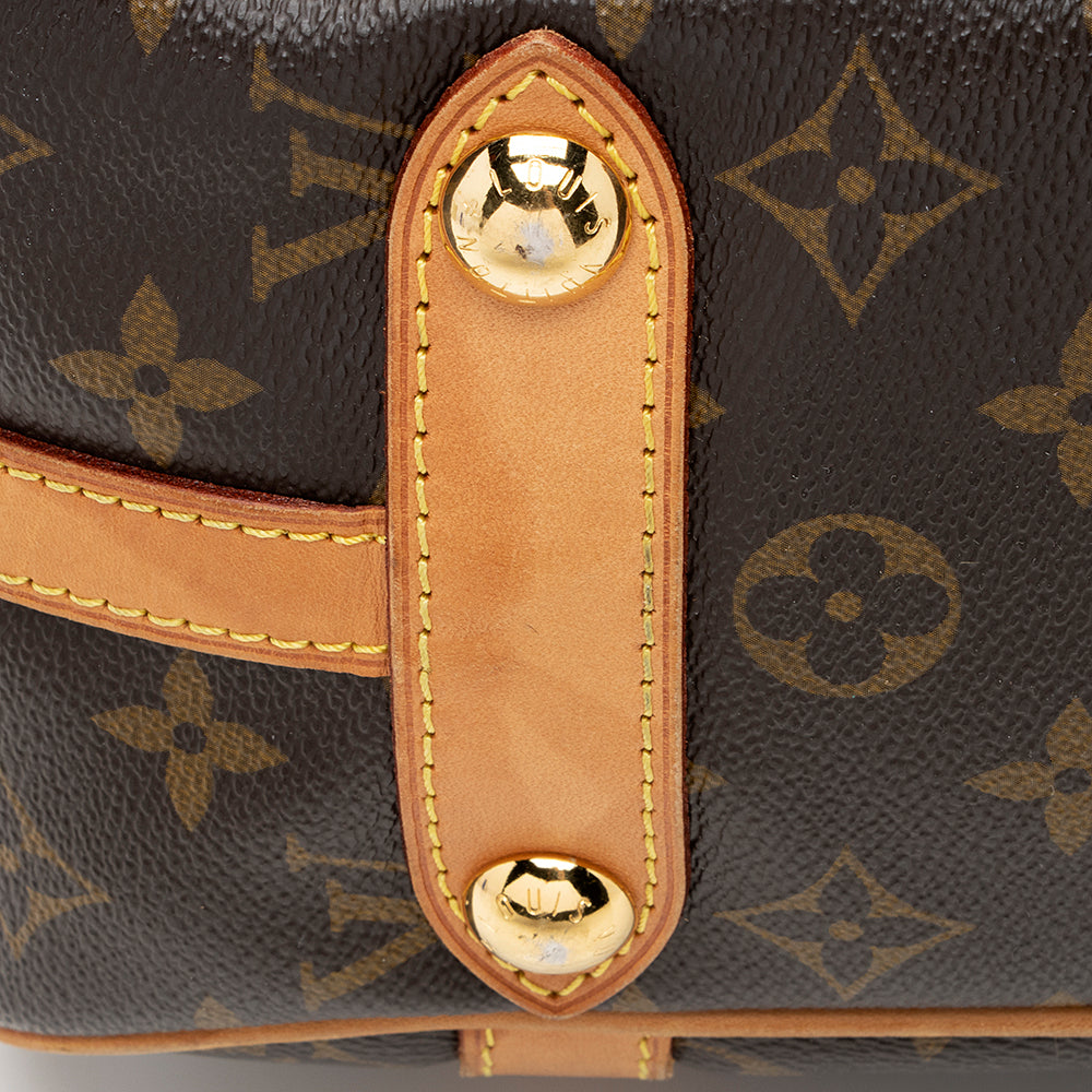 Louis Vuitton Monogram Canvas Stresa PM Shoulder Bag (SHF-21386)