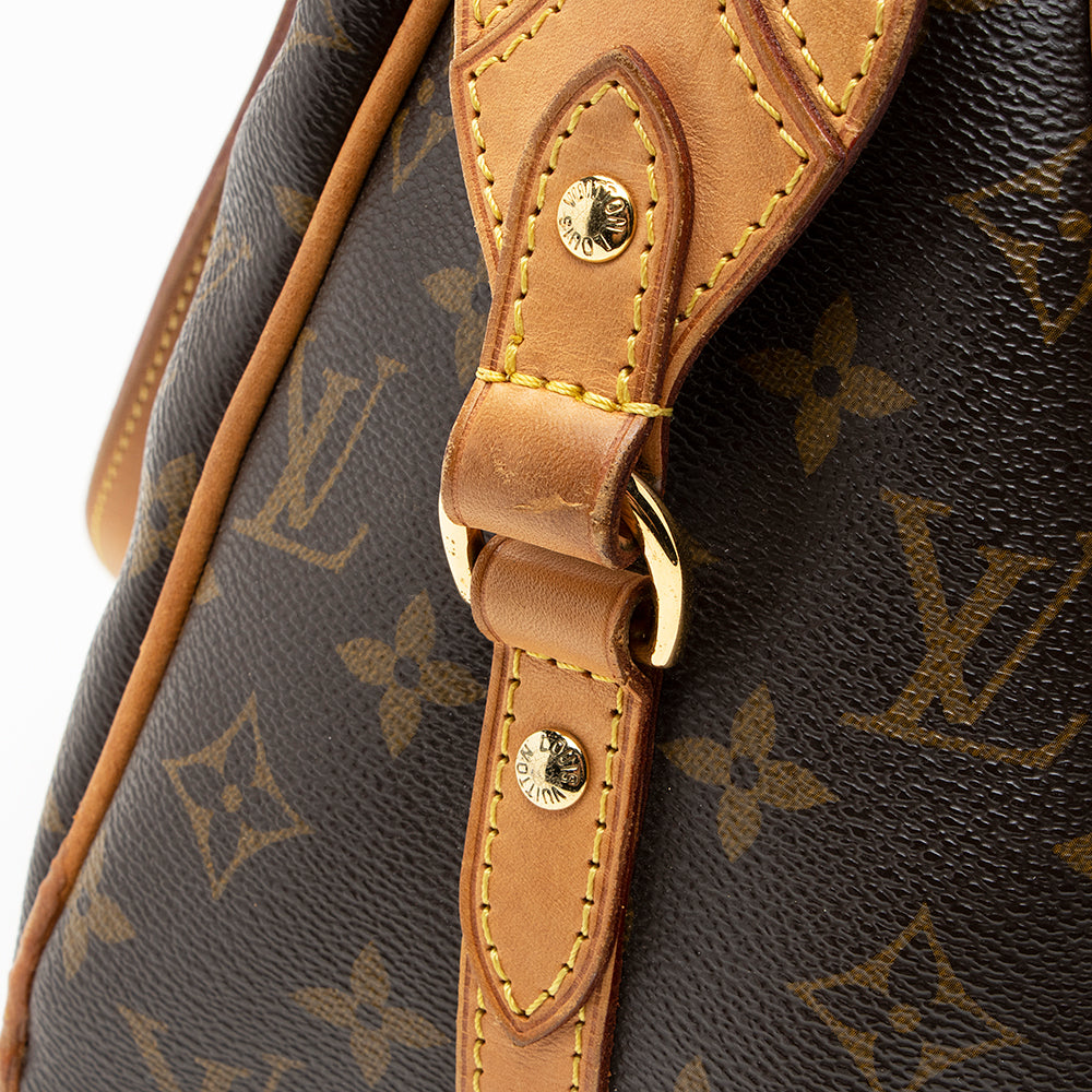 Louis Vuitton Monogram Canvas Stresa PM Shoulder Bag (SHF-21386)