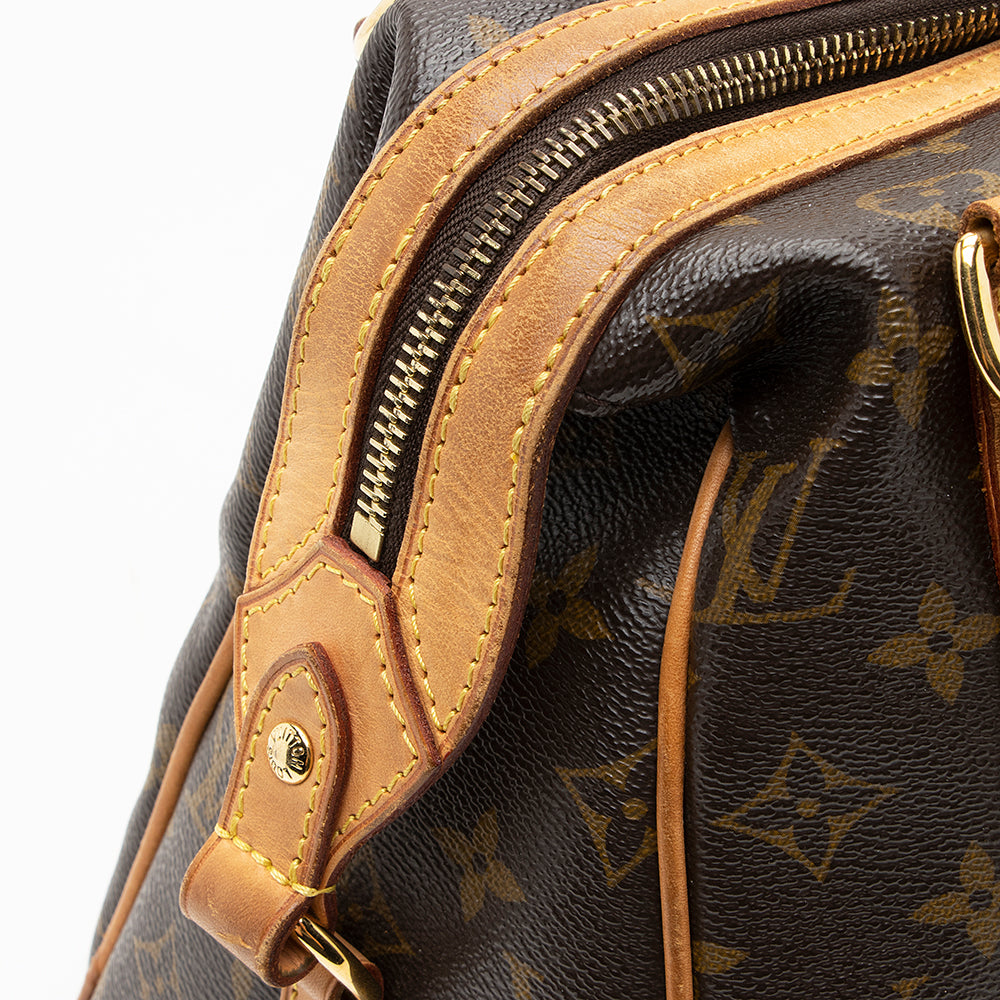 Louis Vuitton Monogram Canvas Stresa PM Shoulder Bag (SHF-21386)