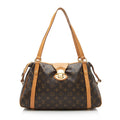 Louis Vuitton Monogram Canvas Stresa PM Shoulder Bag (SHF-21386)