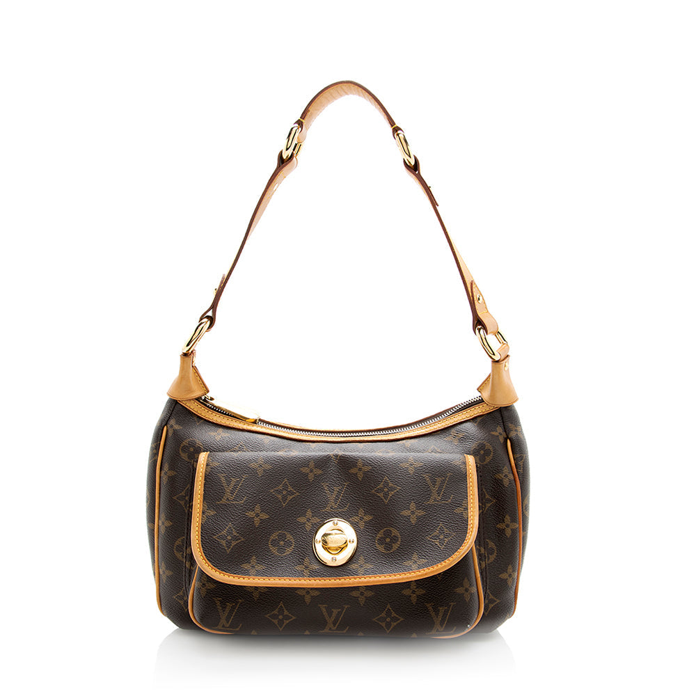 Louis Vuitton Monogram Canvas Tikal GM Shoulder Bag (SHF-19130)