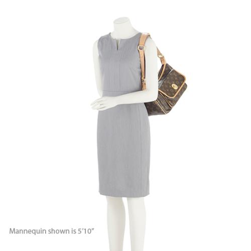 Louis Vuitton Monogram Canvas Tikal GM Shoulder Bag (SHF-19130)