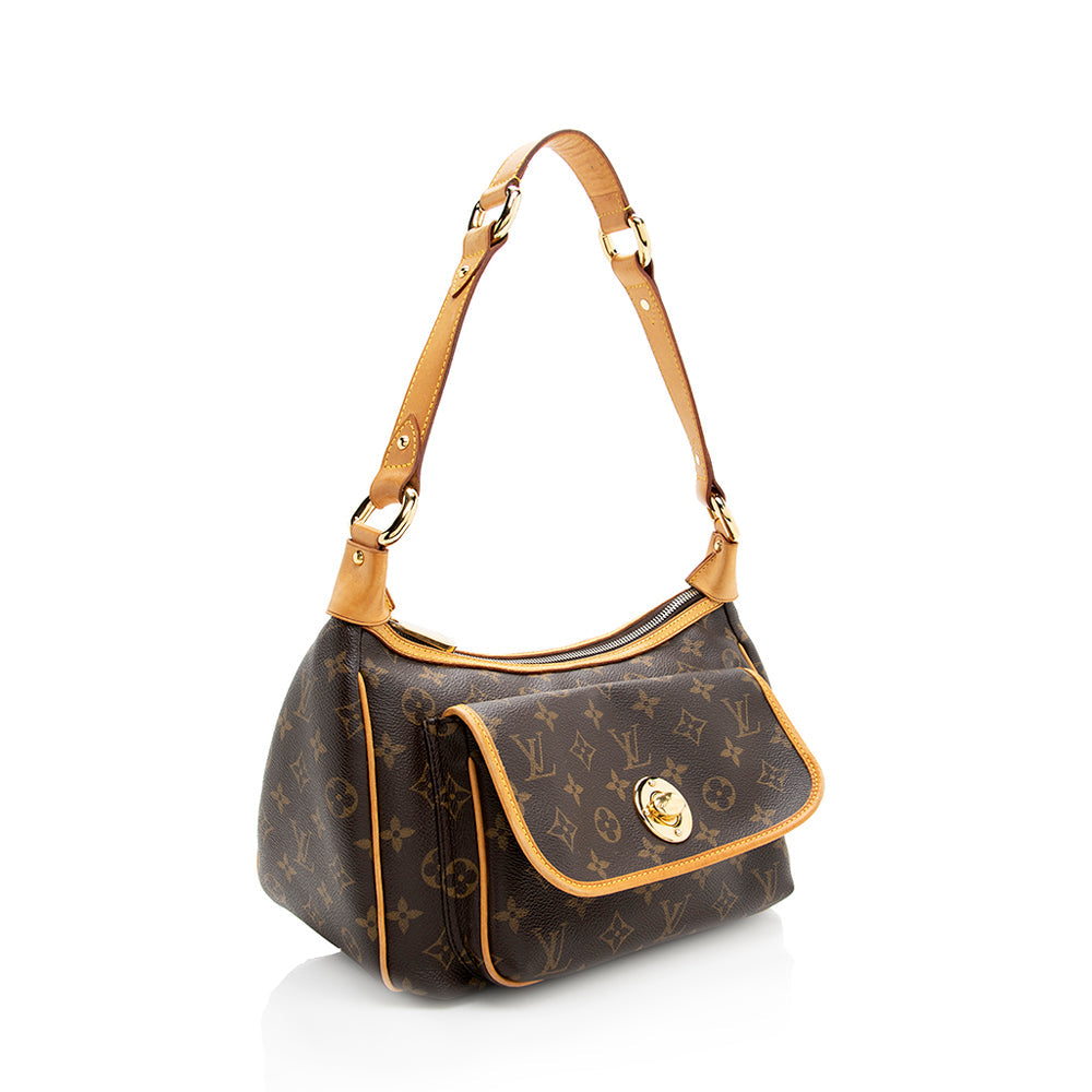 Louis Vuitton Monogram Canvas Tikal GM Shoulder Bag (SHF-19130)
