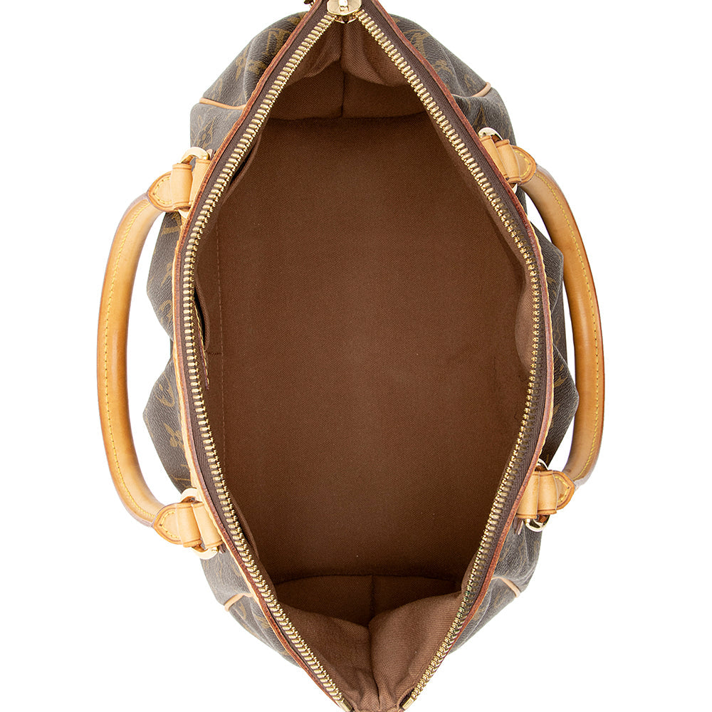 Louis Vuitton Monogram Canvas Tivoli PM Satchel (SHF-21630)