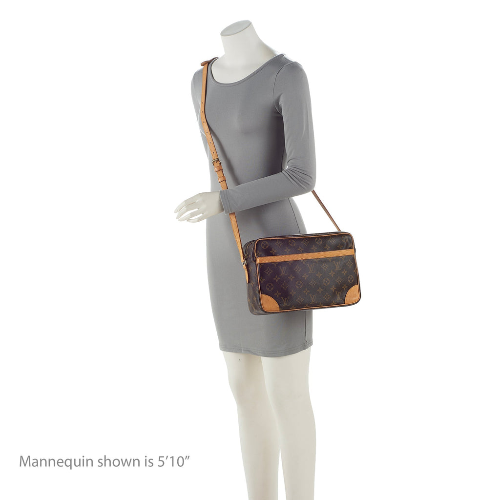 Louis Vuitton Monogram Canvas Trocadero 30 Shoulder Bag (SHF-22382)