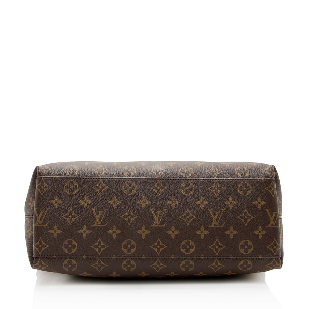 Louis Vuitton Monogram Canvas Tuileries Hobo (SHF-20849)