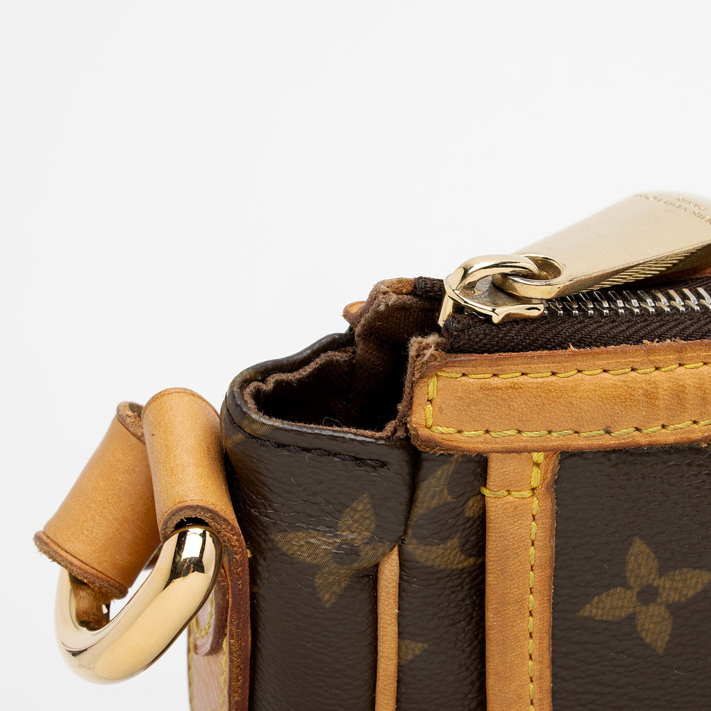 Louis Vuitton Monogram Canvas Tulum PM Shoulder Bag (SHF-22995)