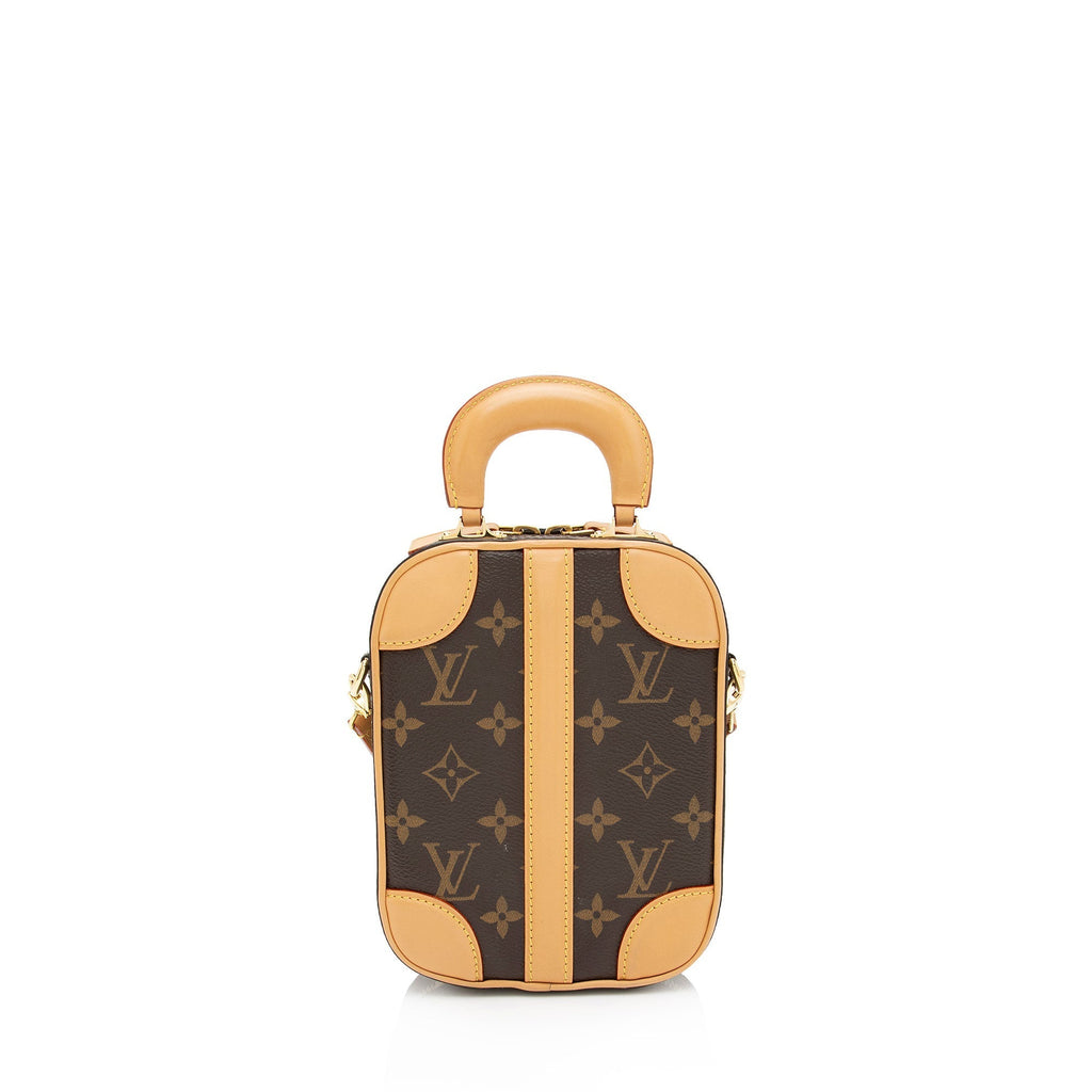 Louis Vuitton Monogram Canvas Valisette Verticale Shoulder Bag (SHF-bOEbeq)