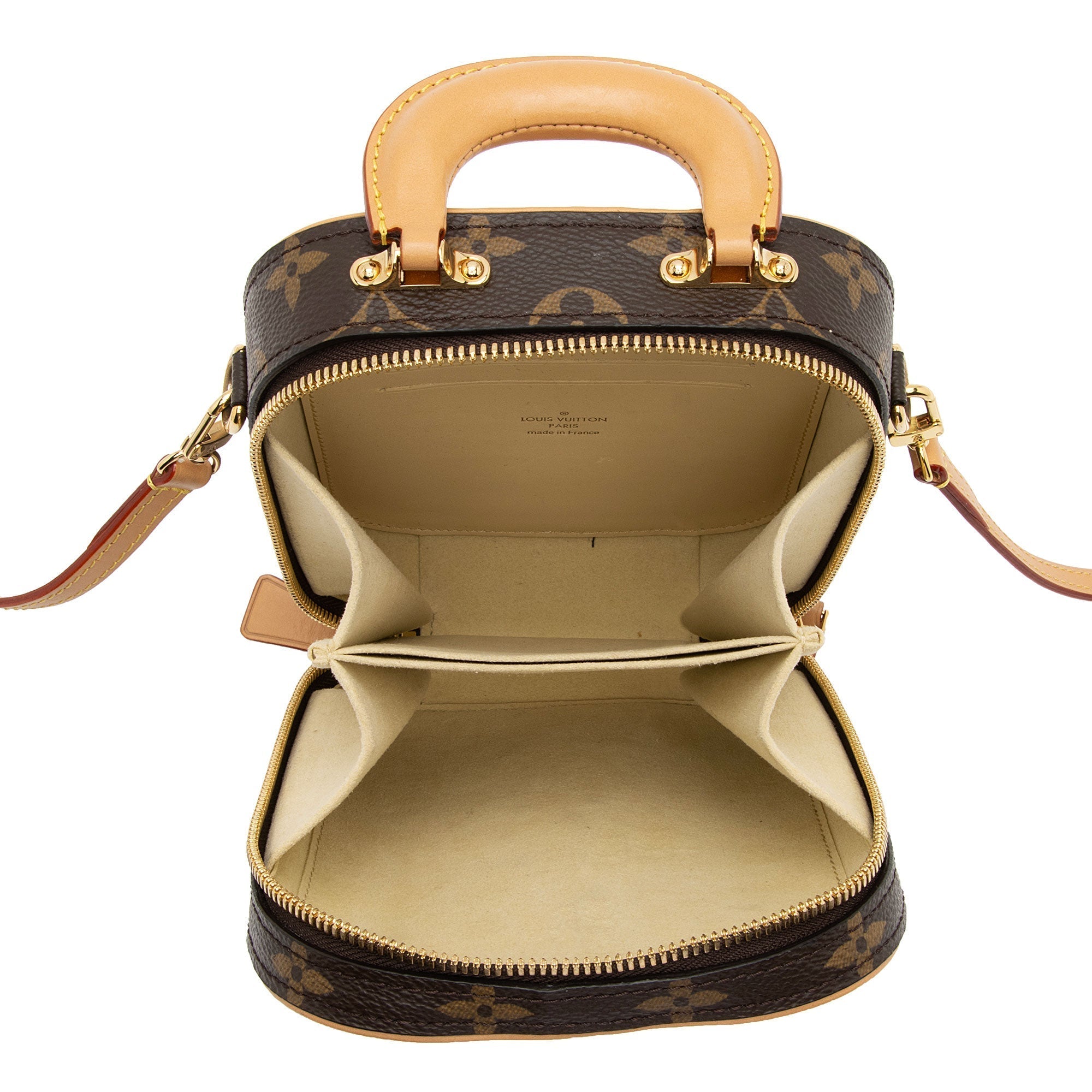 Louis Vuitton Monogram Canvas Valisette Verticale Shoulder Bag (SHF-bOEbeq)