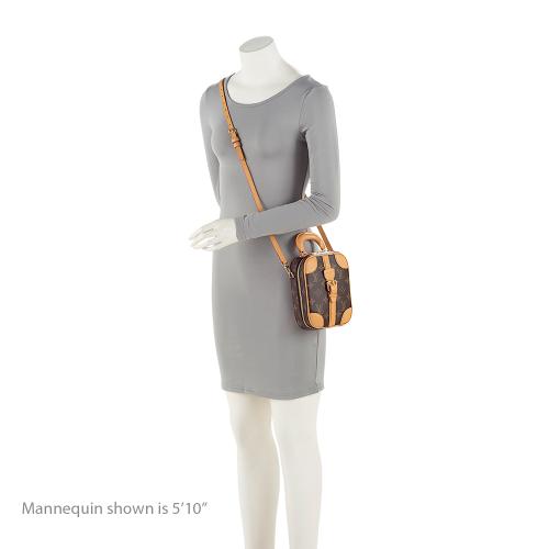 Louis Vuitton Monogram Canvas Valisette Verticale Shoulder Bag (SHF-bOEbeq)