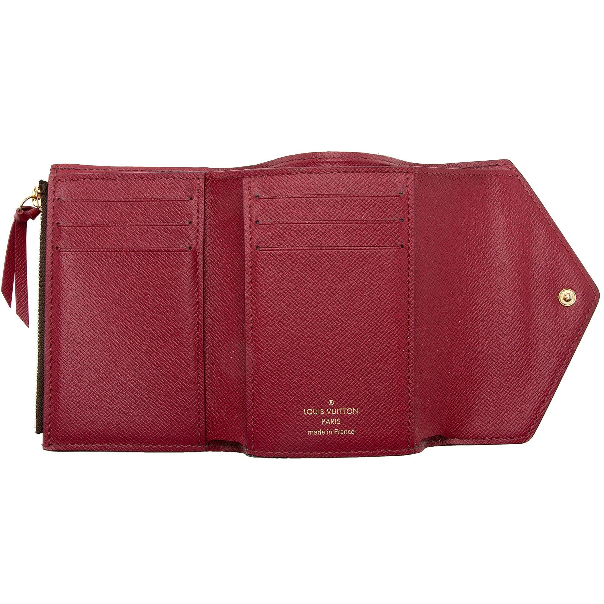 Louis Vuitton Monogram Canvas Victorine Wallet (SHF-4K4u4K)