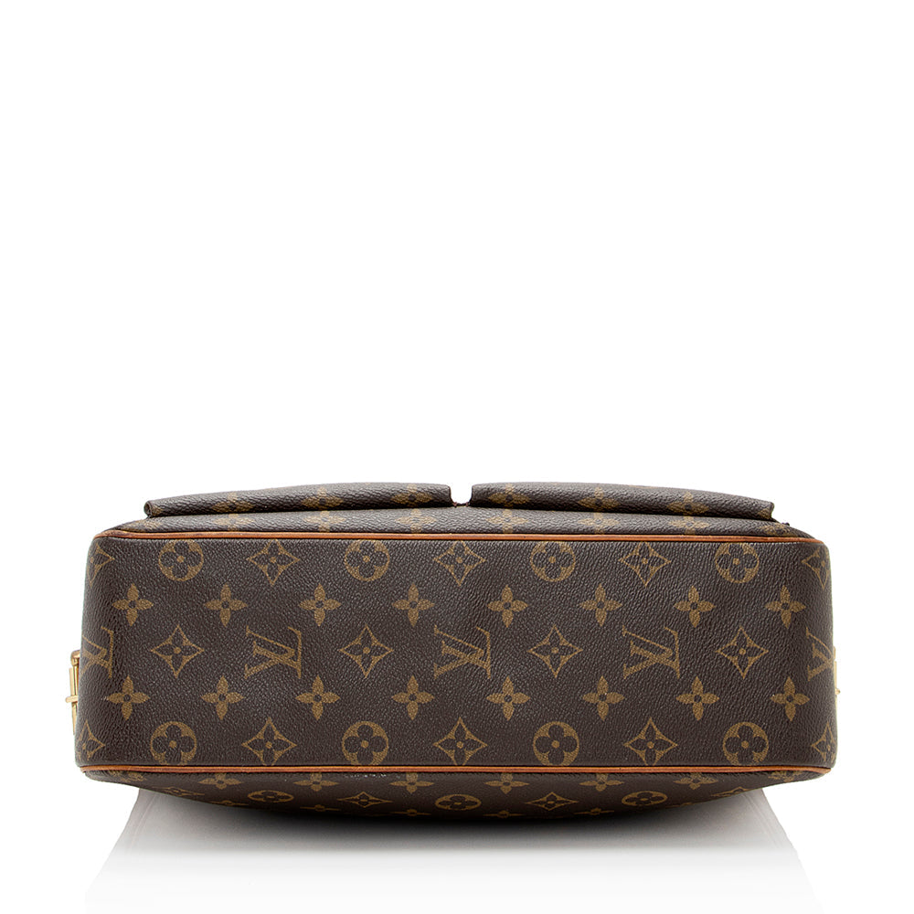 Louis Vuitton Monogram Canvas Viva Cite GM Shoulder Bag (SHF-20552)