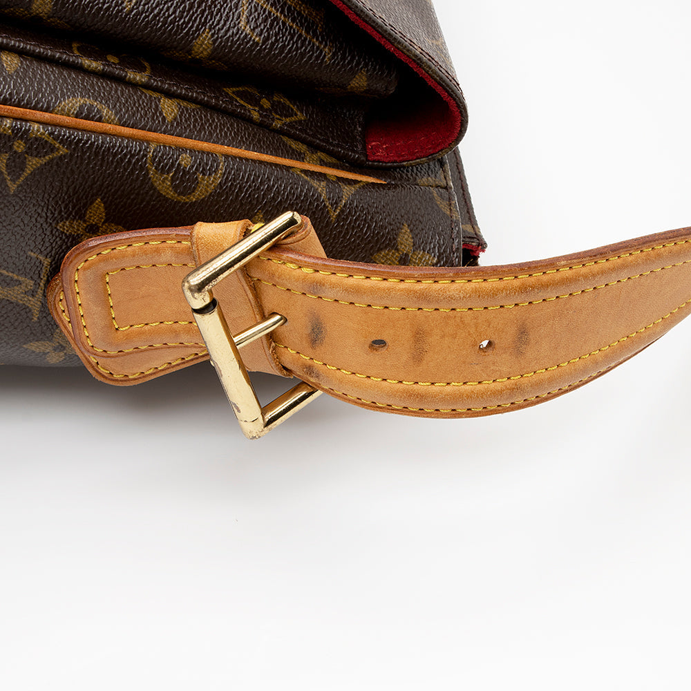 Louis Vuitton Monogram Canvas Viva Cite GM Shoulder Bag (SHF-20552)