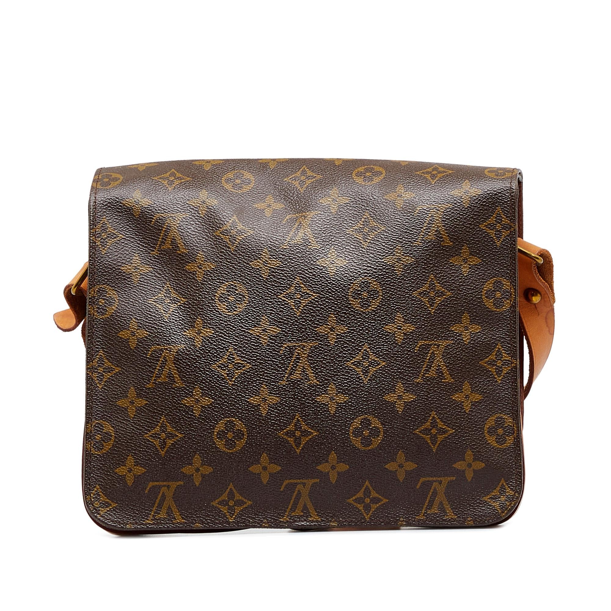 Louis Vuitton Monogram Cartouchiere GM (SHG-CSwV5e)